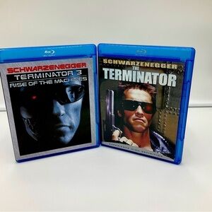 The Terminator &Terminator 3 on Blu-Ray